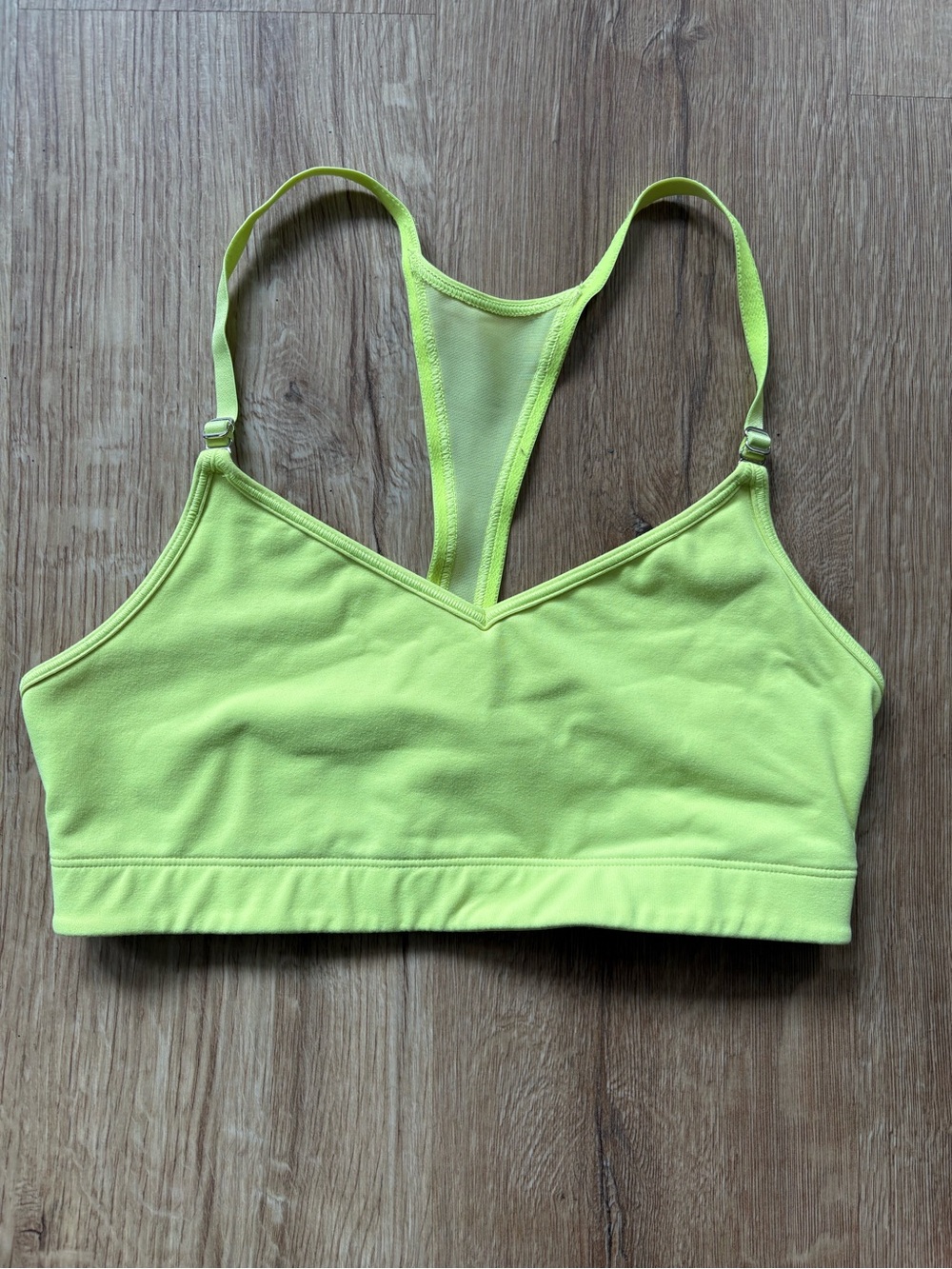 Victoria's Secret VSX Sport Neon Green Racerback Bralette